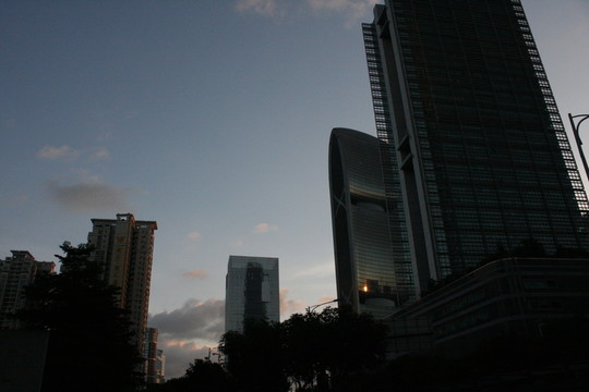 廣州 都市風(fēng)景 晨曦
