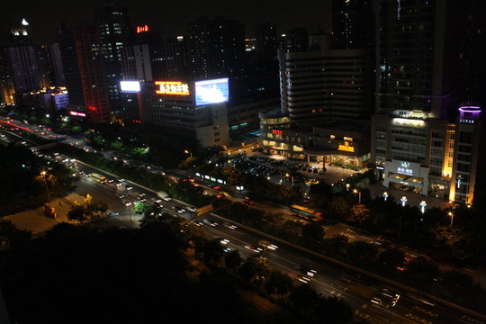 廣州 廣州夜景 都市風(fēng)景