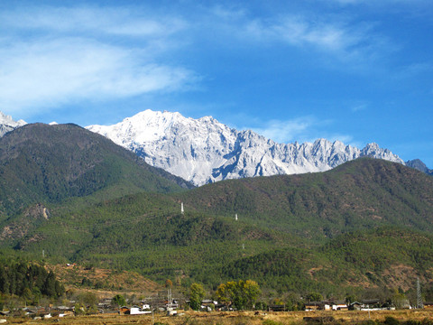 哈巴雪山 人家