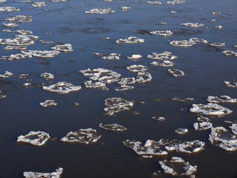 黃河 浮冰