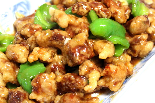 青椒肉段