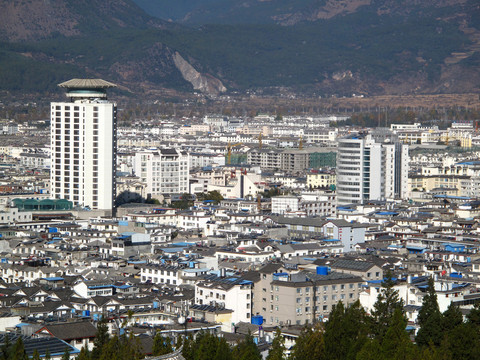 麗江城市風(fēng)光