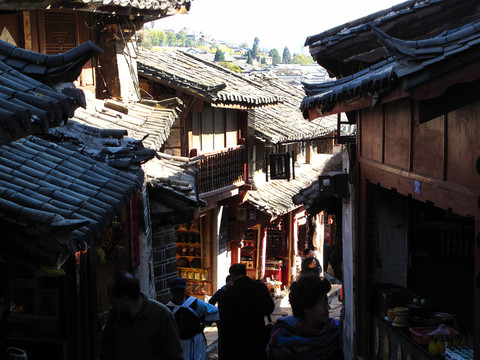 云南麗江古城 古建筑