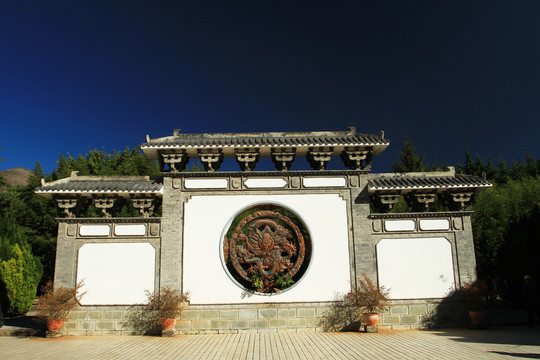 大理南詔風(fēng)情島 影壁
