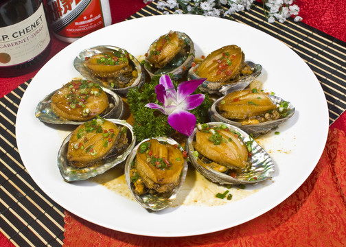 鮑魚(yú) 蒸鮑魚(yú)