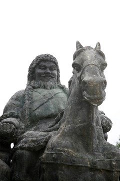 成吉思汗雕像