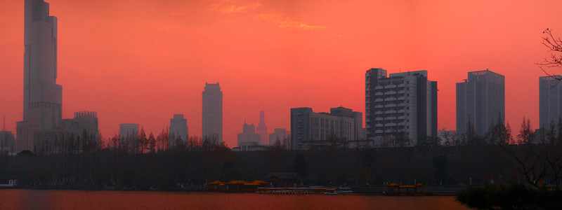 夕陽樓影（非高清）