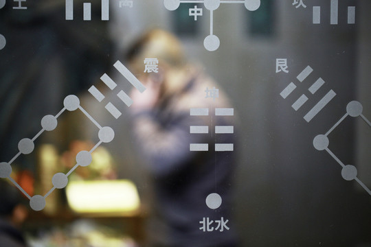 八卦人影圖