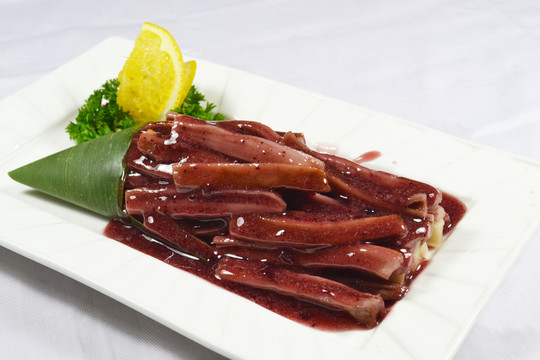 美食照片 藍(lán)莓手撕藕