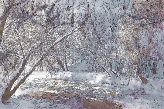 抽象畫