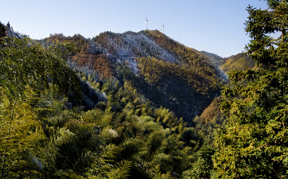 山巒風景
