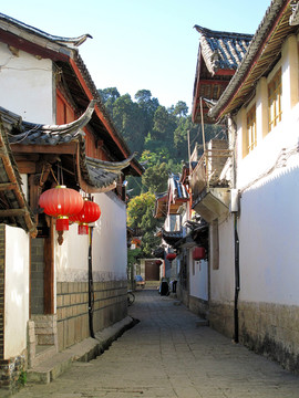 云南麗江 納西風(fēng)格建筑