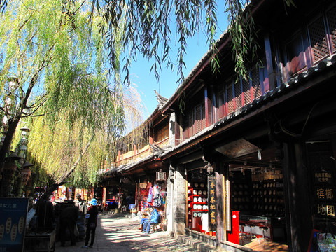云南麗江古城 建筑