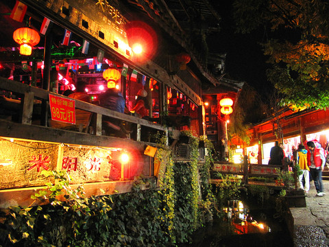 麗江古城 夜色闌珊