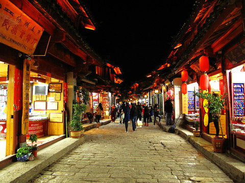 麗江古城 夜色闌珊