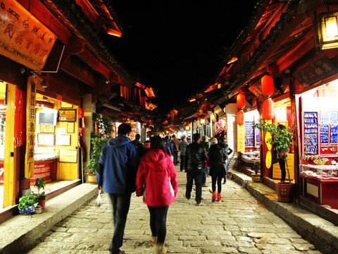 麗江古城 夜色闌珊