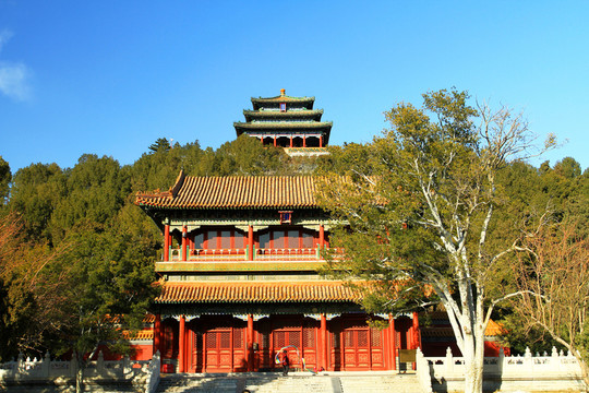 景山公園 綺望樓