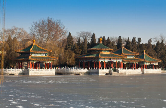 北海公園五龍亭