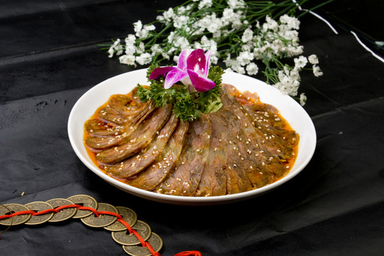 紅油牛肉 拌牛肉 拌牛臉