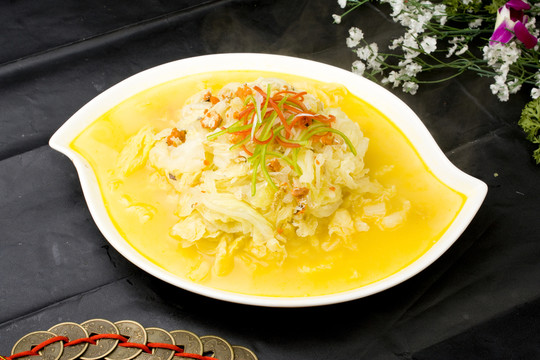 雞汁娃娃菜 雞湯娃娃菜 上湯娃娃菜