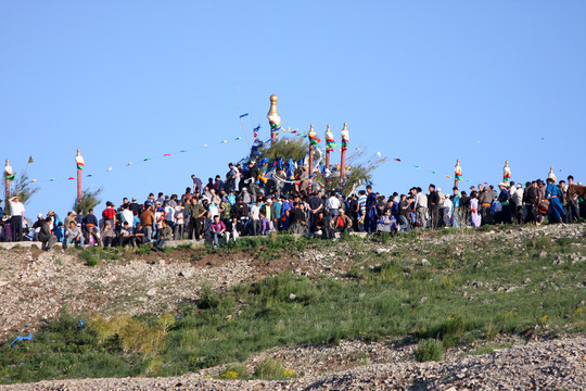 寶格德烏拉山 祭敖包