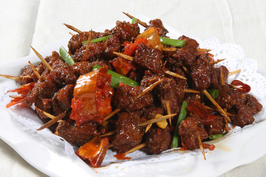 特色牙簽牛肉