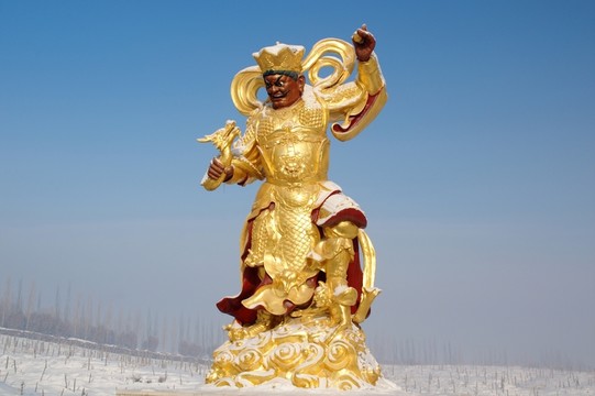 佛教四大天王之廣目天王