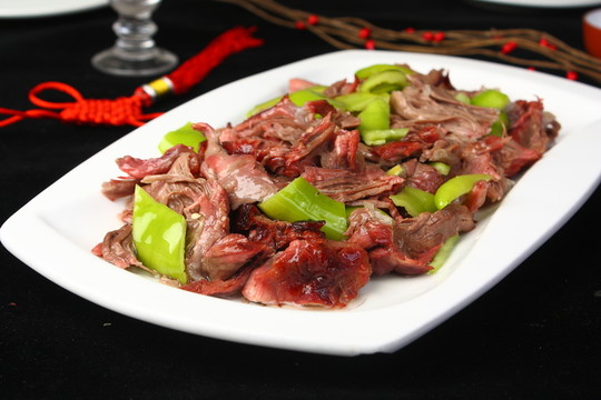 尖椒炒驢肉