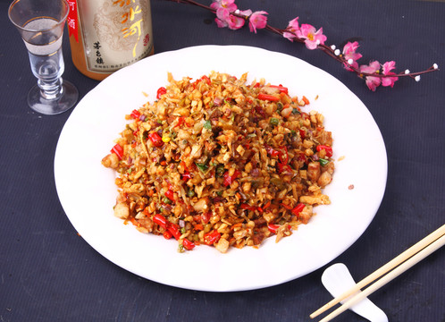 豇豆炒肉丁
