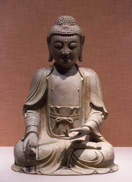 銅鍍金藥師佛像