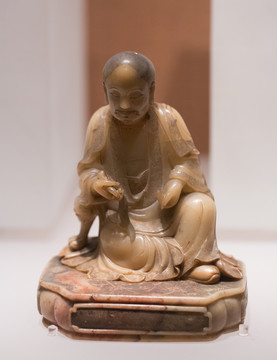 壽山石雕羅漢像