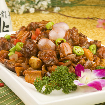 蔥頭排骨