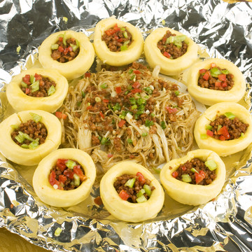 鐵板金菇雜糧包