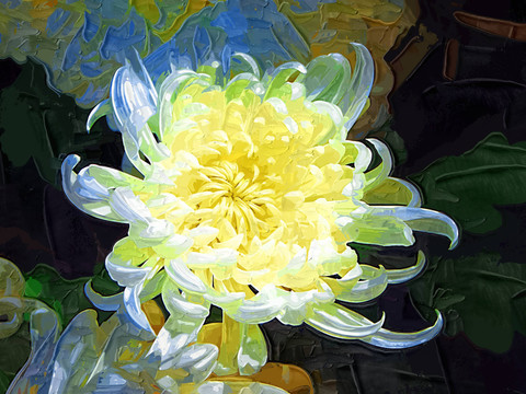 裝飾畫 花卉