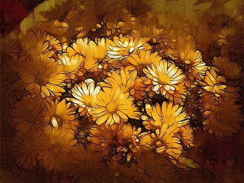 裝飾畫 花卉