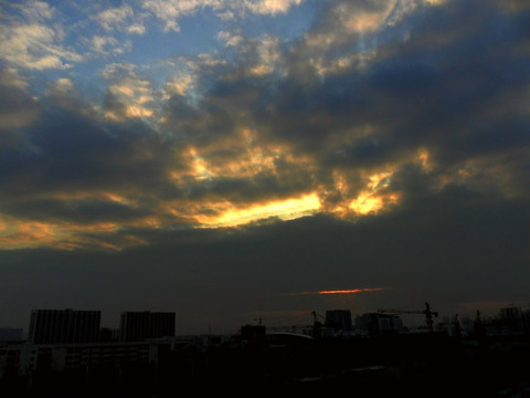 絢麗日落