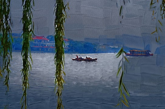 油畫 無框畫 抽象畫