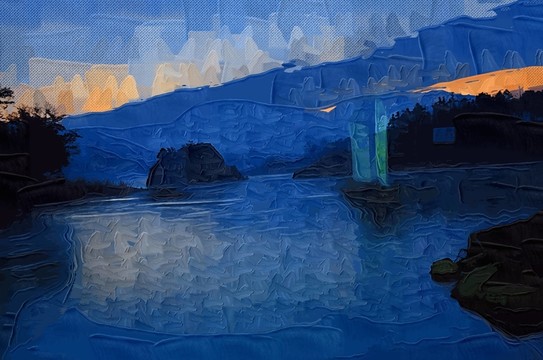 油畫 無(wú)框畫 抽象畫 風(fēng)景油畫 風(fēng)景畫