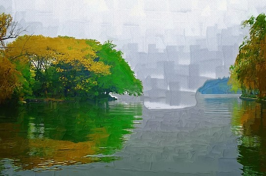 油畫 無框畫 抽象畫 風(fēng)景油畫 風(fēng)景畫
