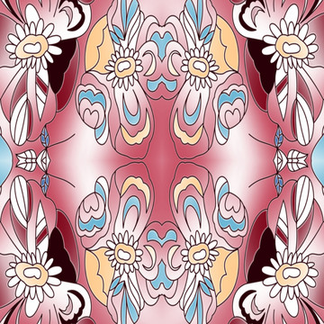 方巾數(shù)碼圖案 未分層