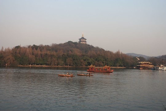 西湖 游船