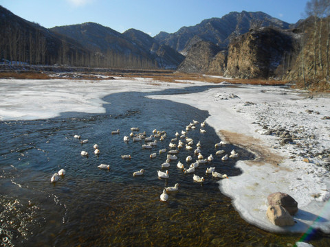 北京延慶白河大峽谷風(fēng)光