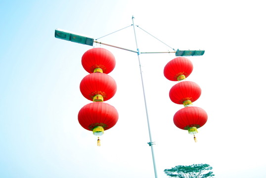大紅燈籠高高掛