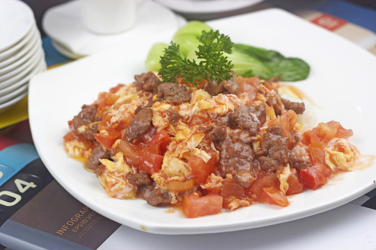 番茄蛋牛肉燴飯