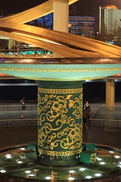 天府廣場夜景