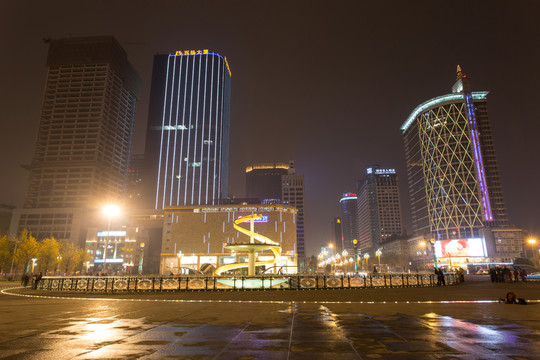 天府廣場夜景