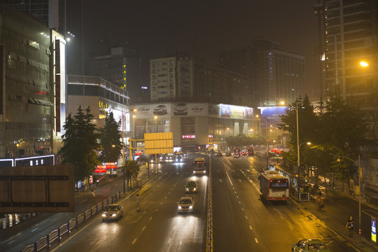 成都夜景
