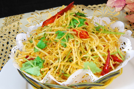 香辣土豆絲