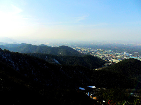 城市與山