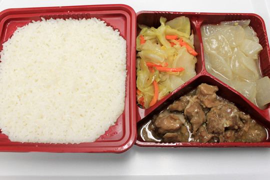 快餐盒飯